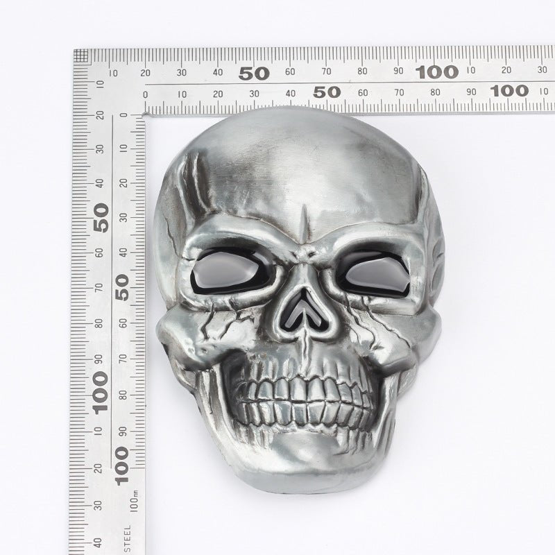3D Gothic Skull Belt Buckle
