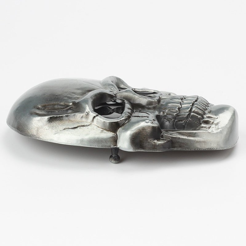 3D Gothic Skull Belt Buckle