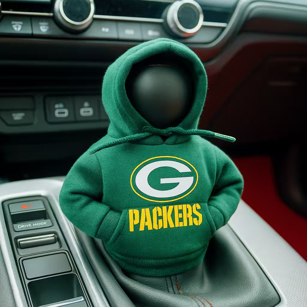 Football Team Car Gear Shift Hoodie Cover Collection