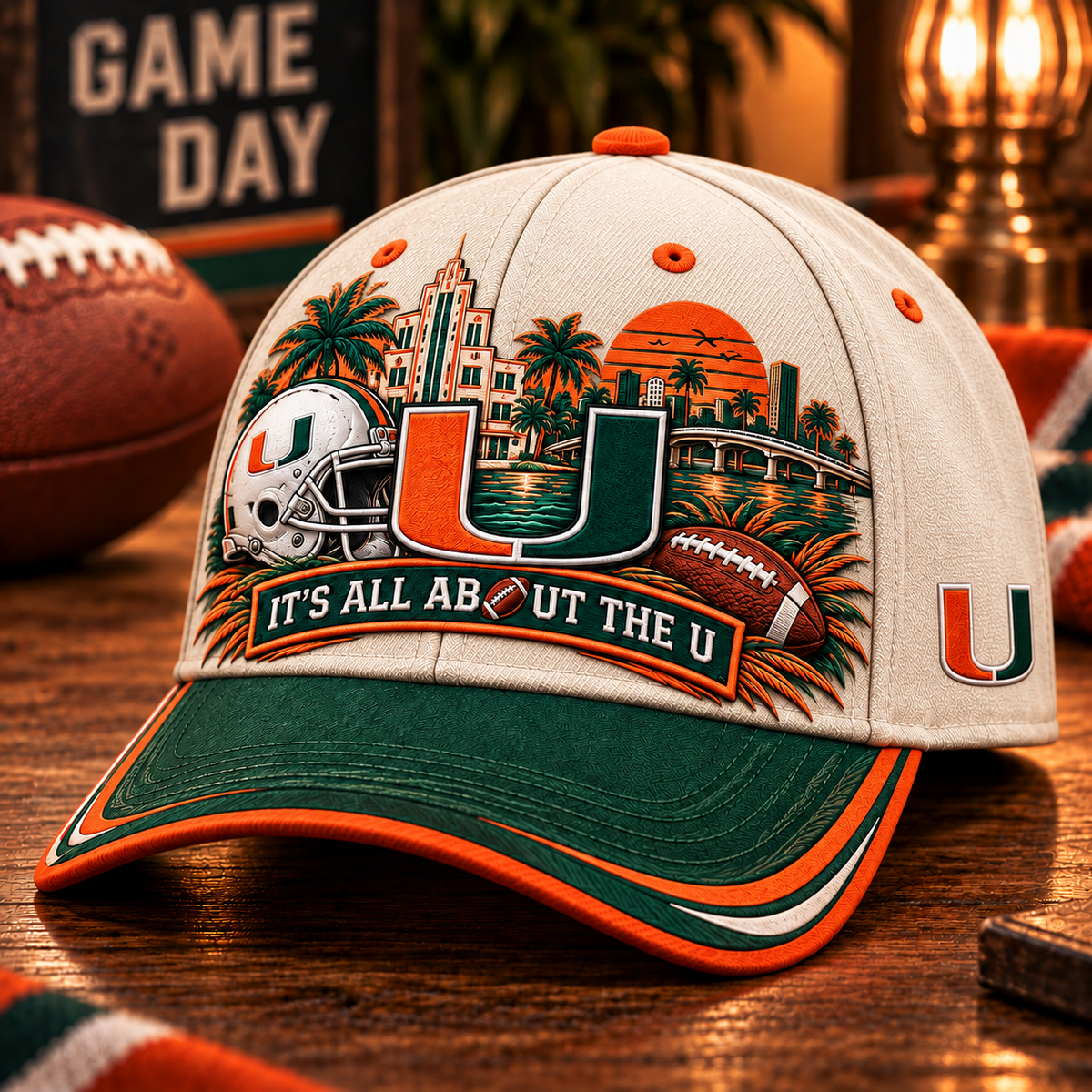 Hurricanes Football Heritage Cap