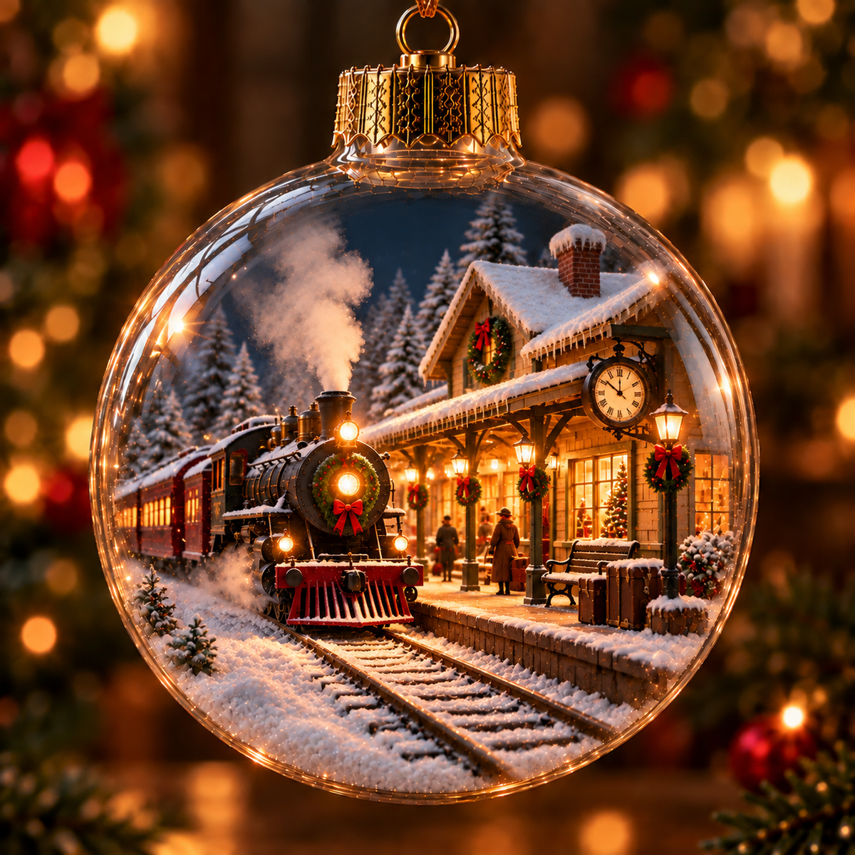 The Christmas We Remember – Light-Up Story Ornament