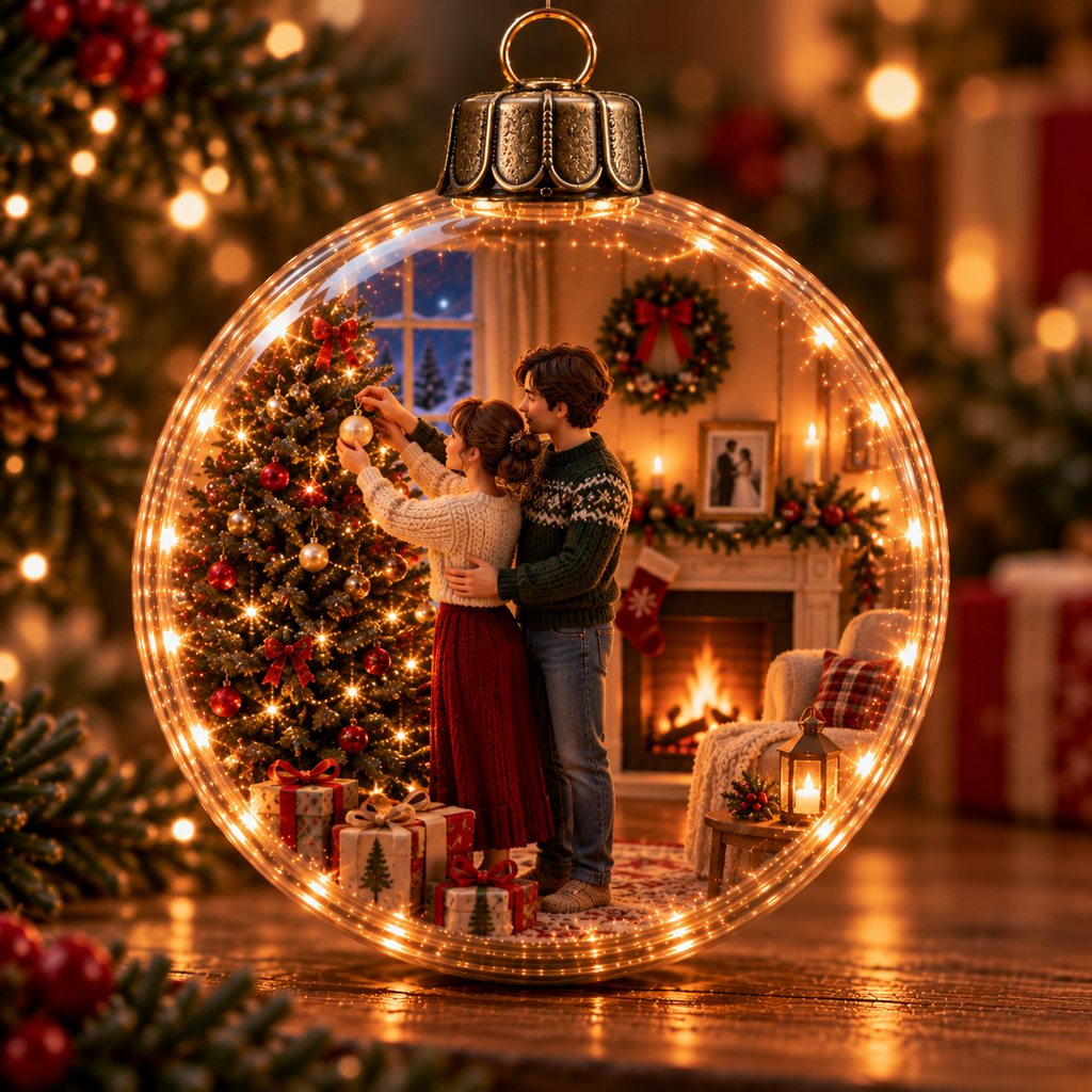 Light-Up First Christmas Keepsake Ornament Collection