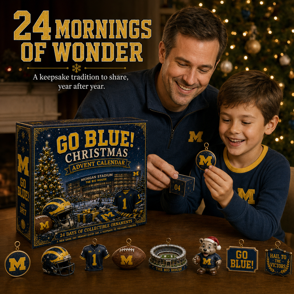 Go Blue! Football Christmas Advent Calendar