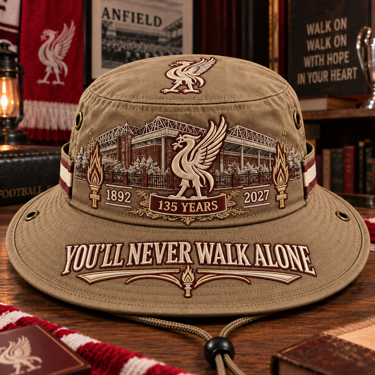 YOU’LL NEVER WALK ALONE Boonie Hat