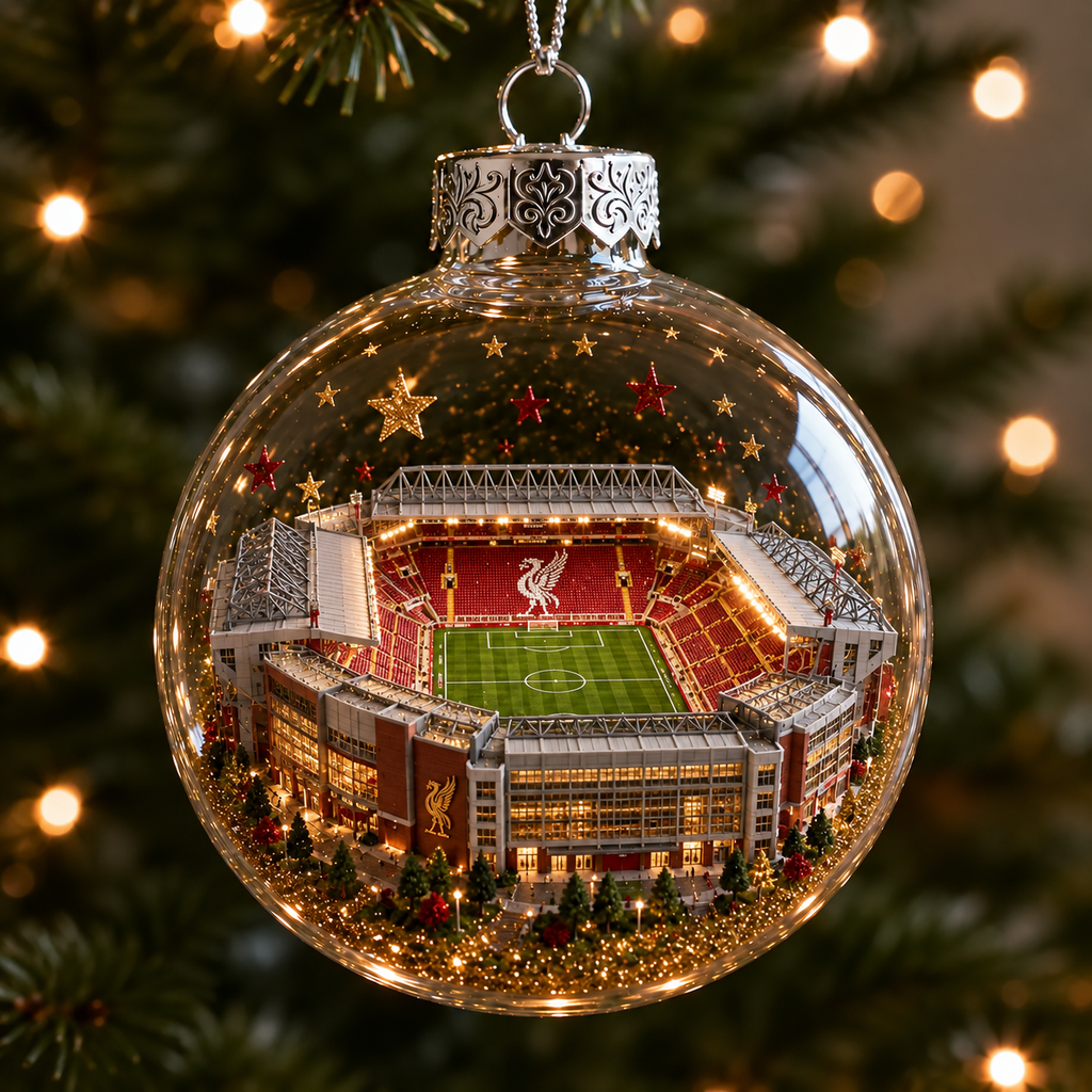 Light-Up Football Heritage Ornament