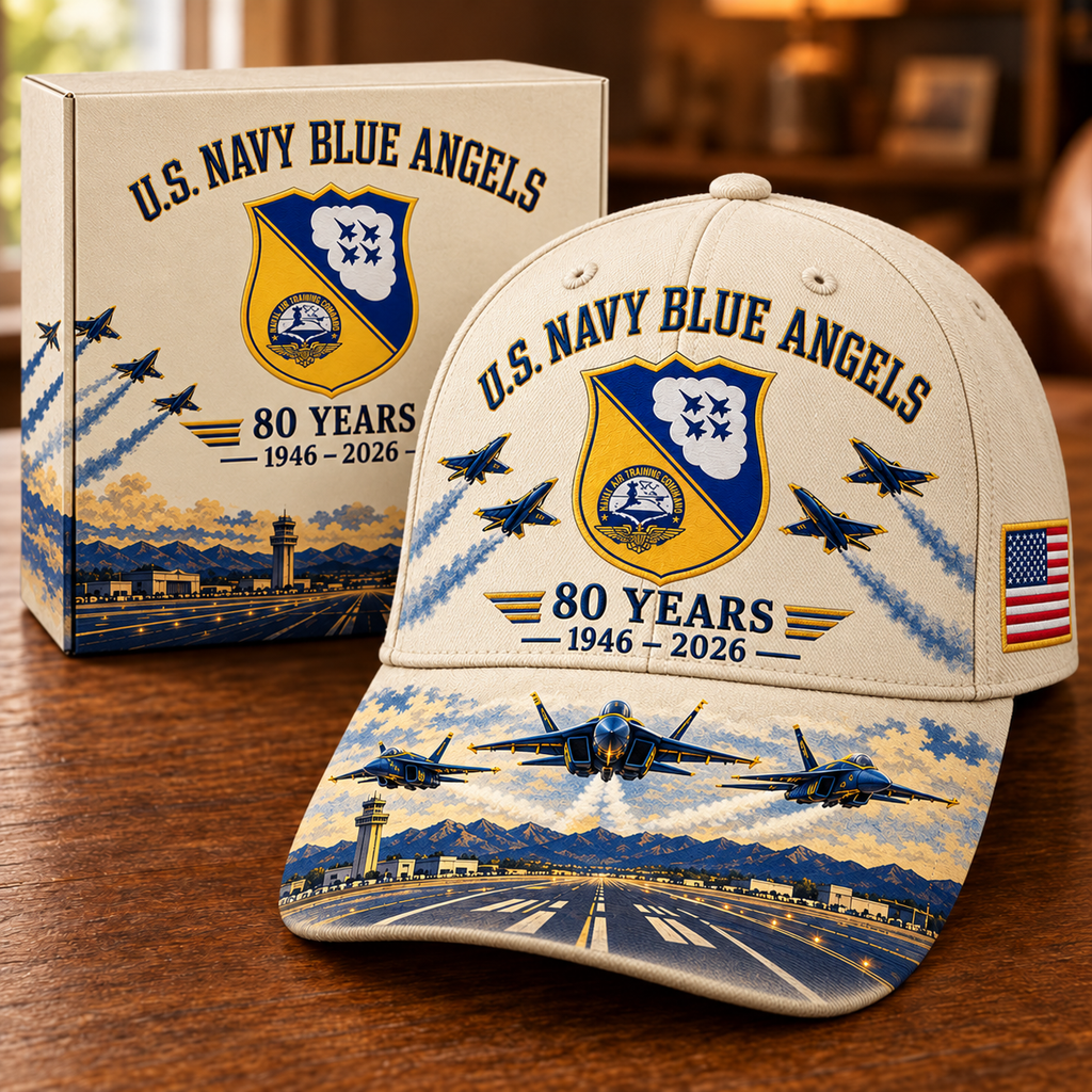 80 YEARS OF BLUE ANGELS LEGACY Cap