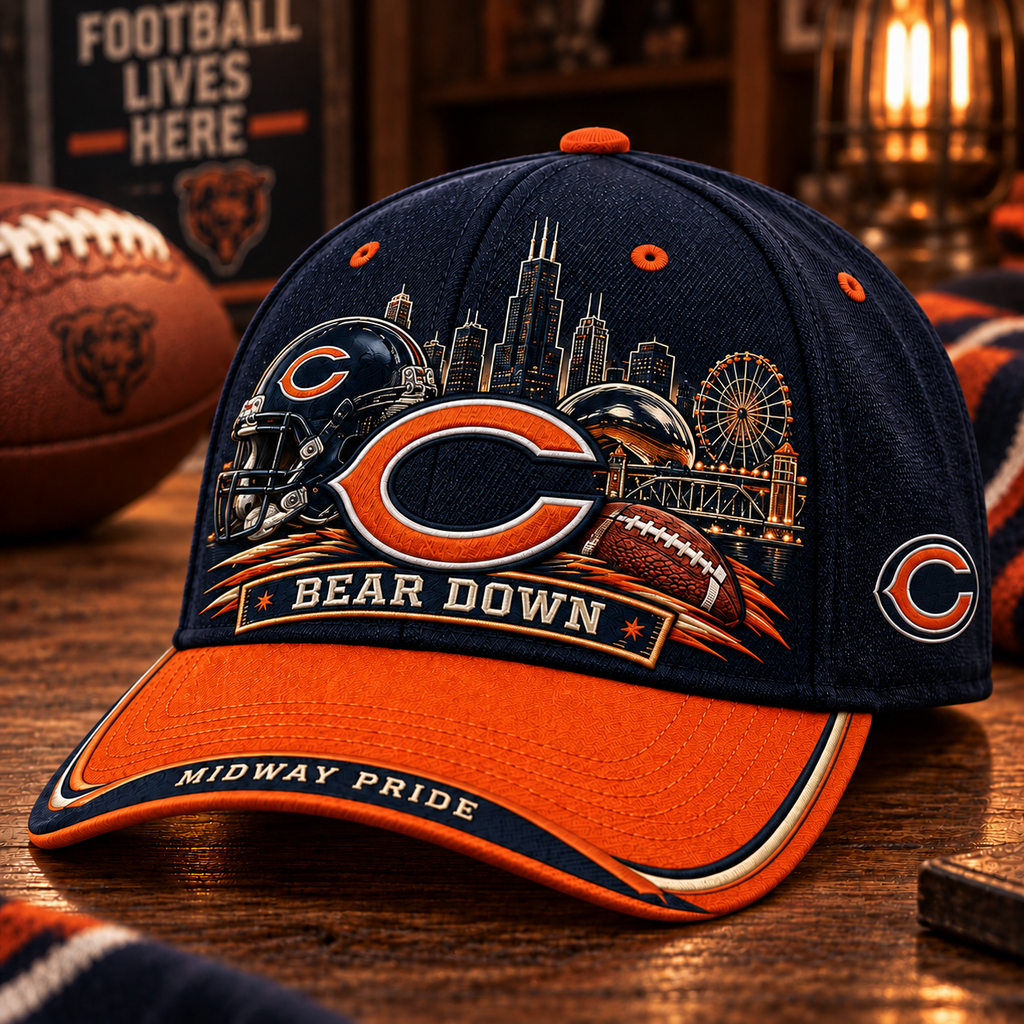 Bear Down Game Day Fan Baseball Cap
