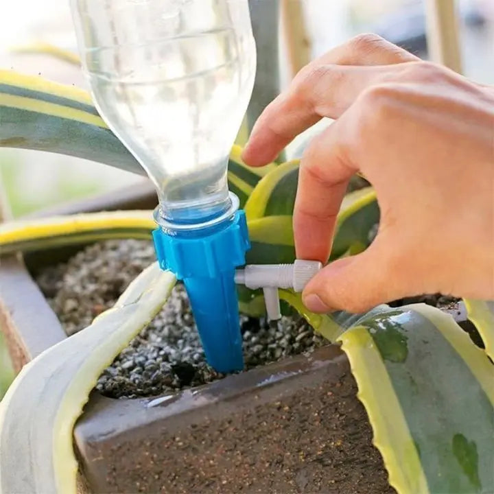 Sikunuo | 4 Pieces - Watering Tips for Potted Plants – Your Practical Garden Helper!