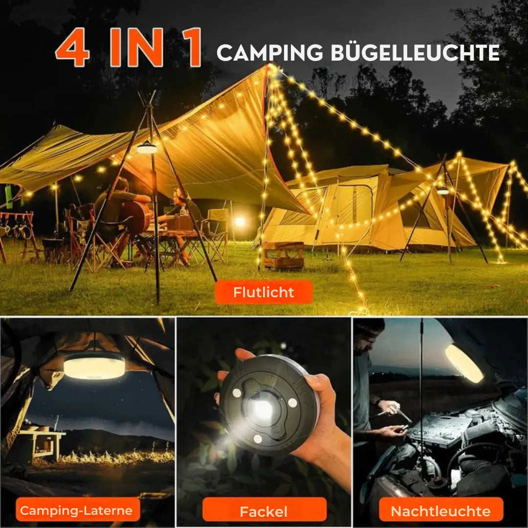 Sikunuo | 4-in-1 Multifunctional Camping Light – Light, Power & Comfort