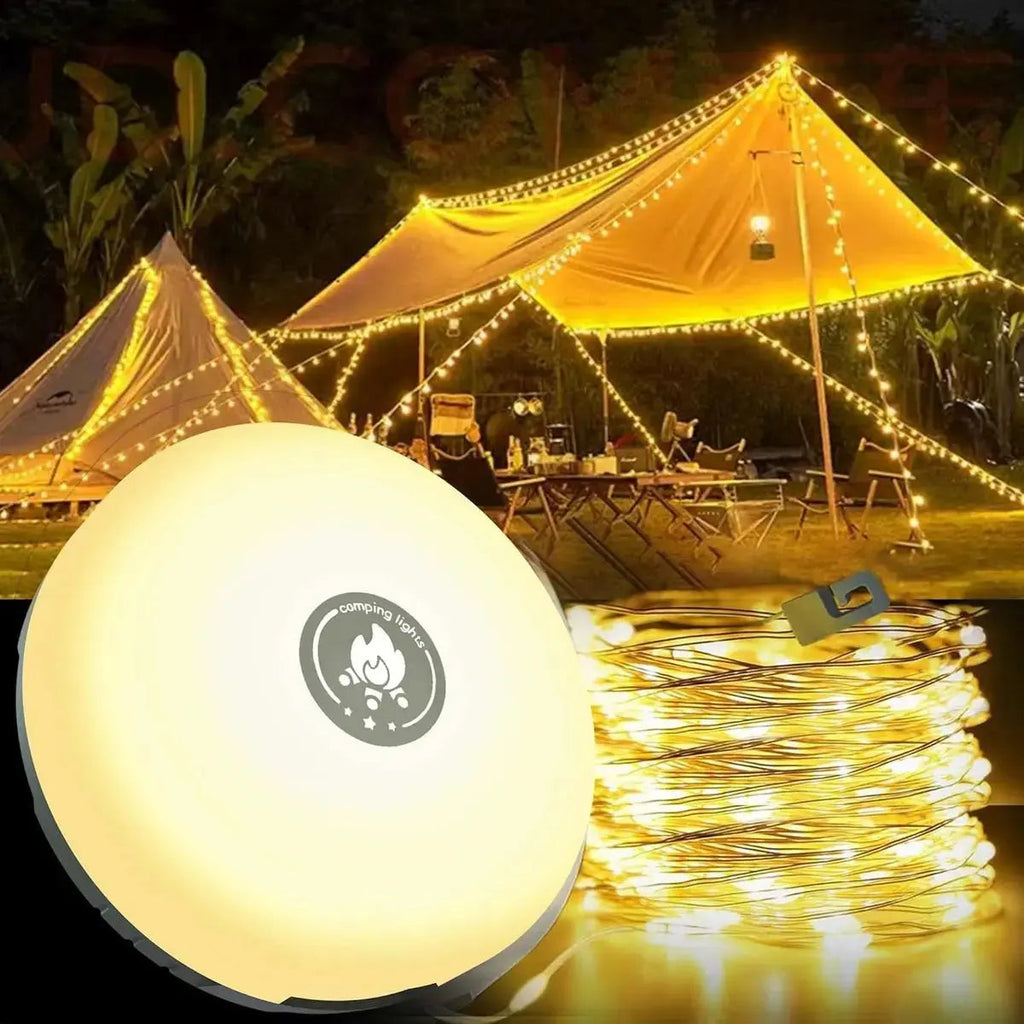 Sikunuo | 4-in-1 Multifunctional Camping Light – Light, Power & Comfort