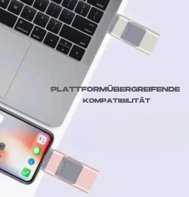 Sikunuo | 4-in-1-Flash-Drive – More storage space, no lost memories