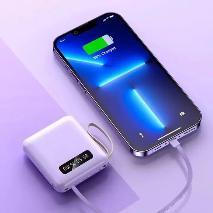 Sikunuo | 4-in-1 Powerbank Fast Charging – Compact & Powerful