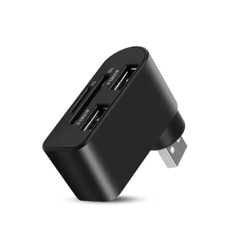 Sikunuo | 4-in-1 Redatable USB hub – More ports, less clutter