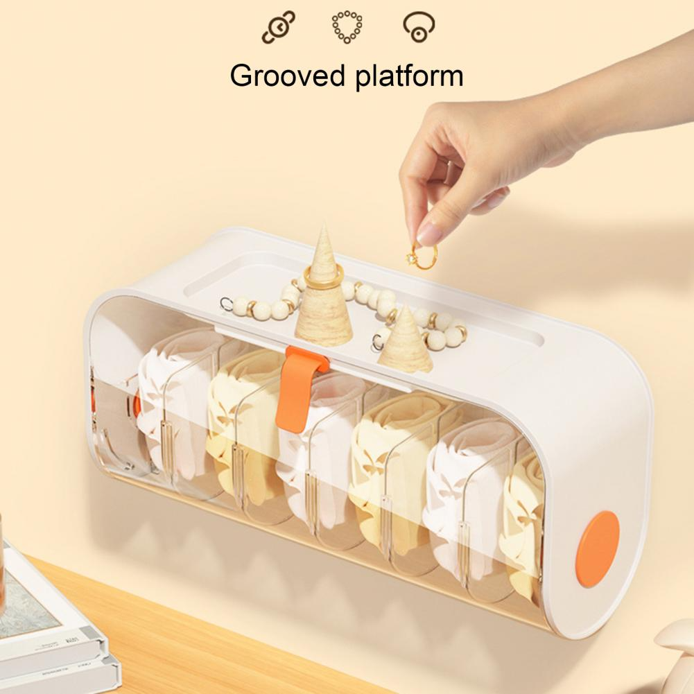 Sikunuo | Punch-Free Wall Clothes Organizer Storage Box
