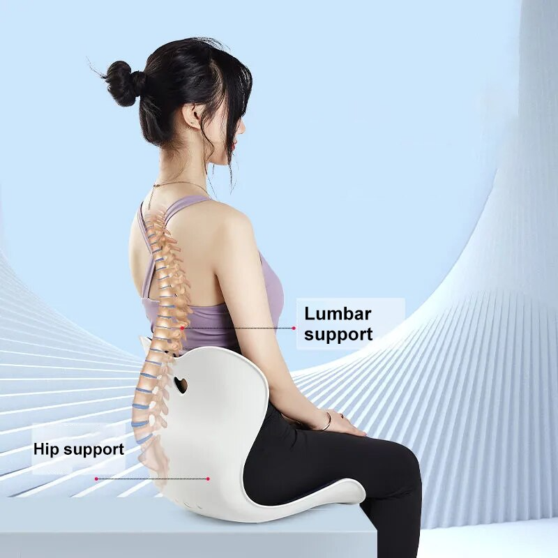 Sikunuo | Back Support Memory Foam Seat Cushion
