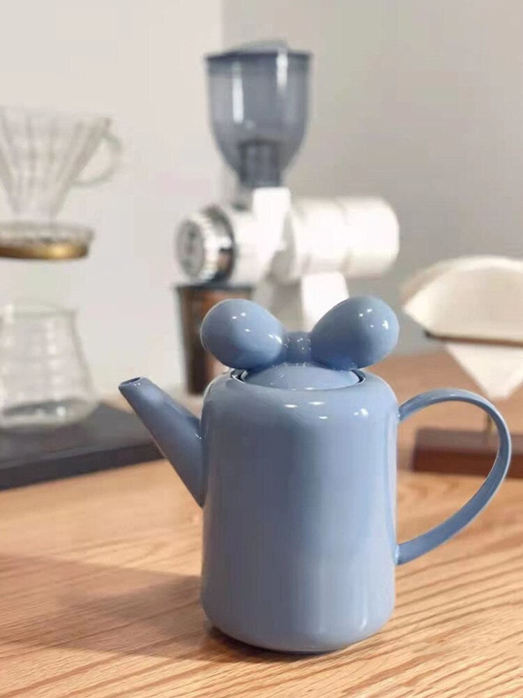 Sikunuo | Bow Knot Design Porcelain Tea Pot