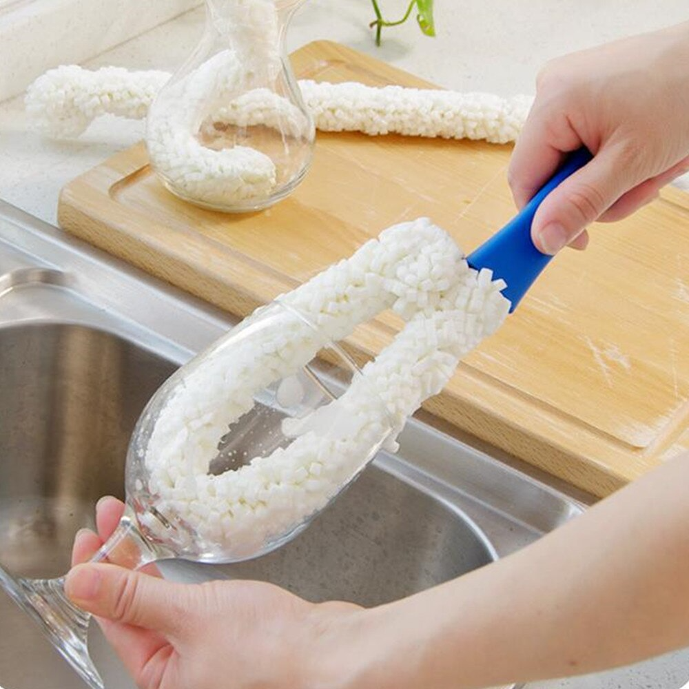 Sikunuo | Long Handle Bendable Bottle Cleaning Brush