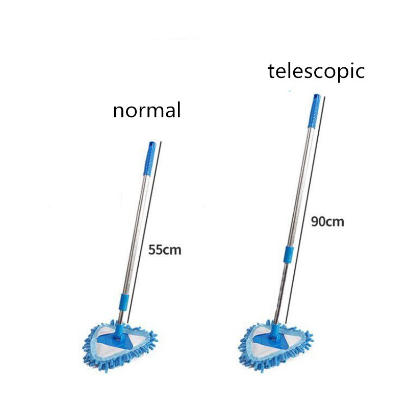 Sikunuo | Rotatable Telescopic Stainless Steel Cleaning Mop