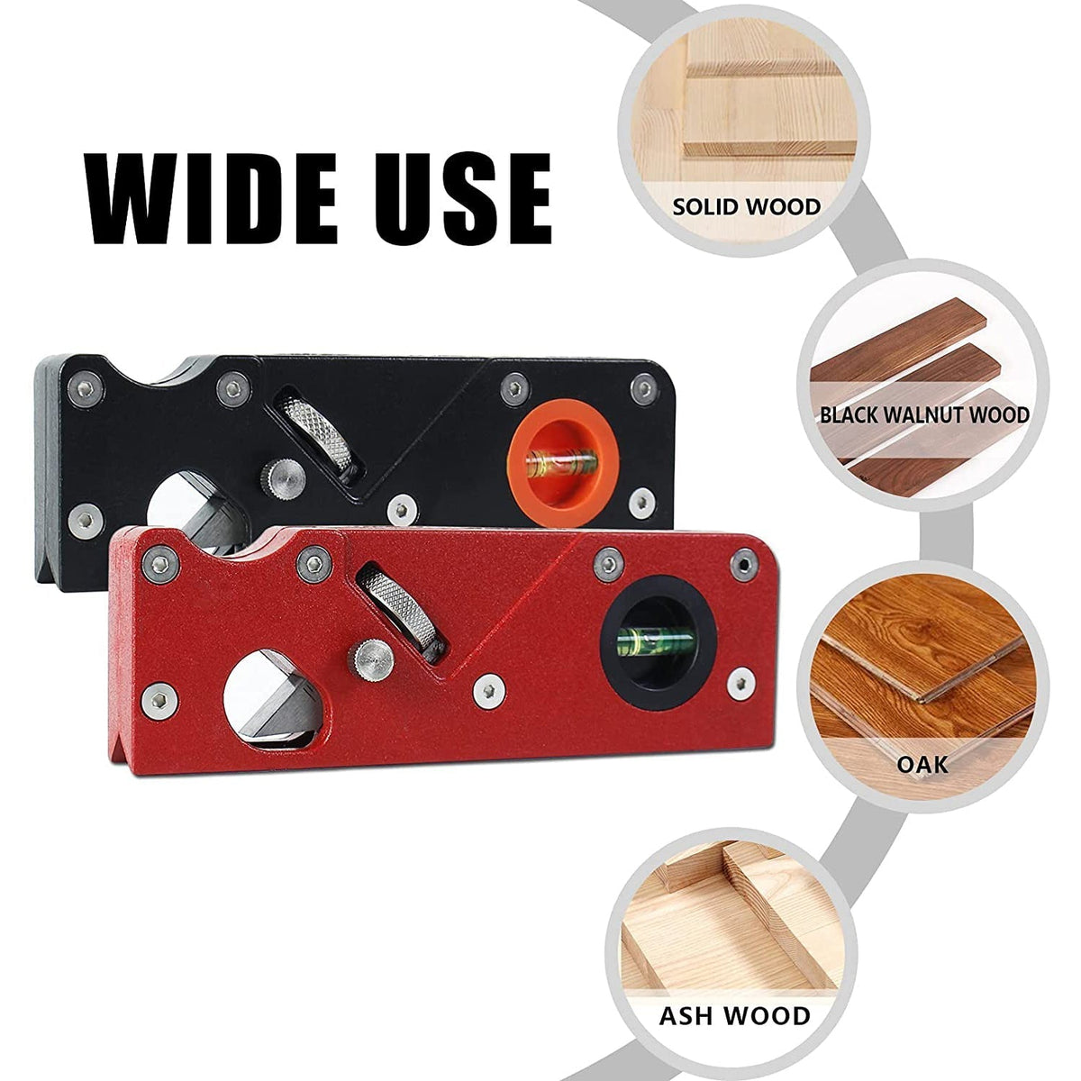 Sikunuo | Chamfer Plane - Woodworking Edge Corner Flattening Tool