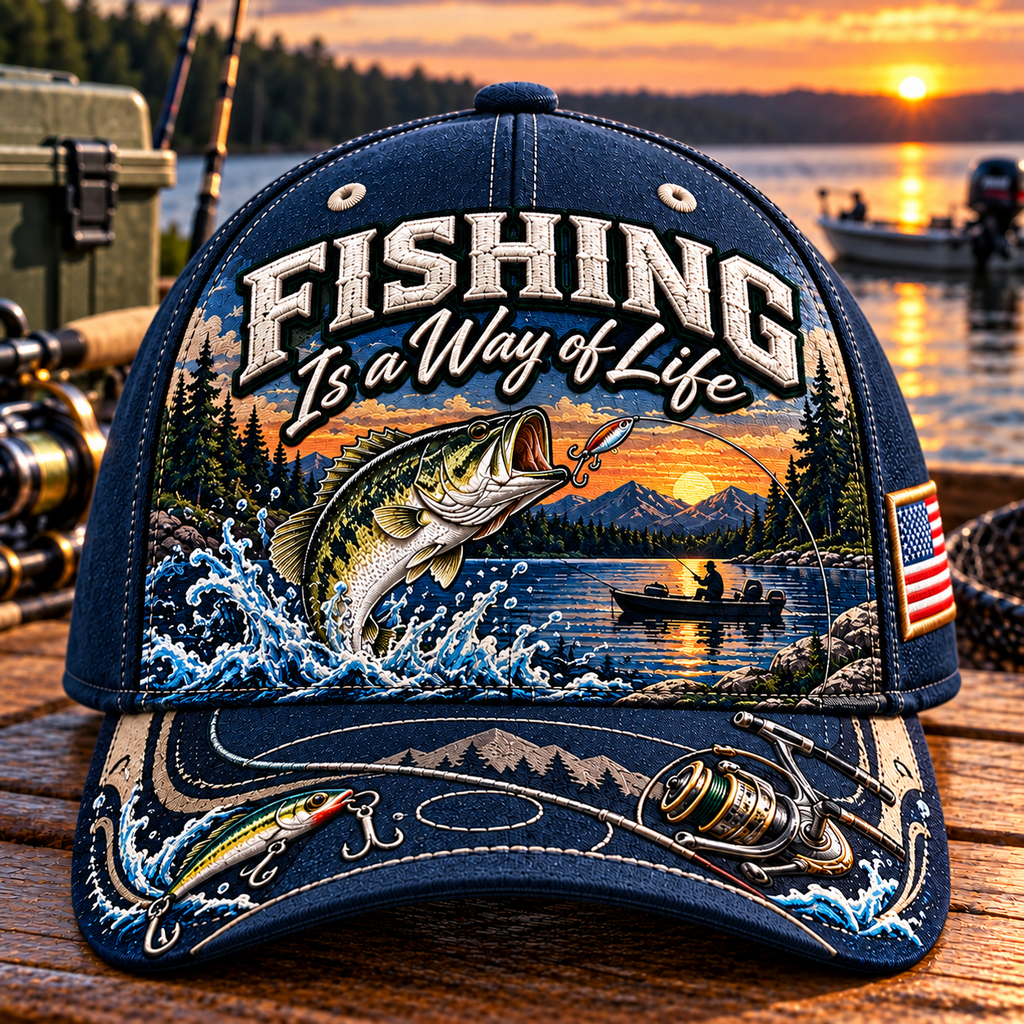Fishing Is a Way of Life Baseball Cap