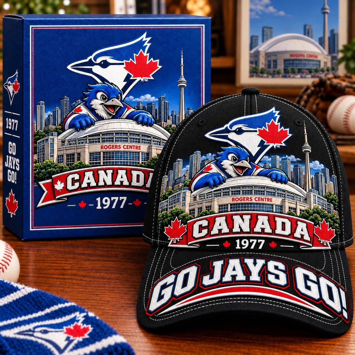 “Go Jays Go!” 1977 Canada Heritage Commemorative Cap