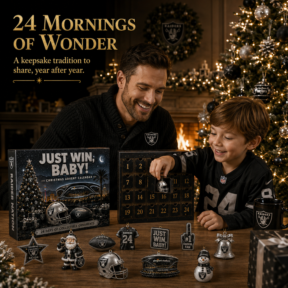 Just Win, Baby! Football Christmas Advent Calendar