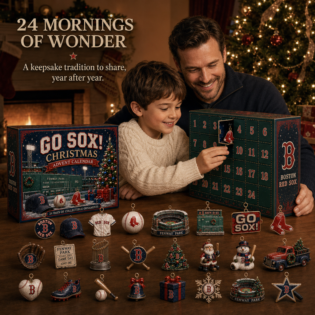 Go Sox! Baseball Christmas Advent Calendar