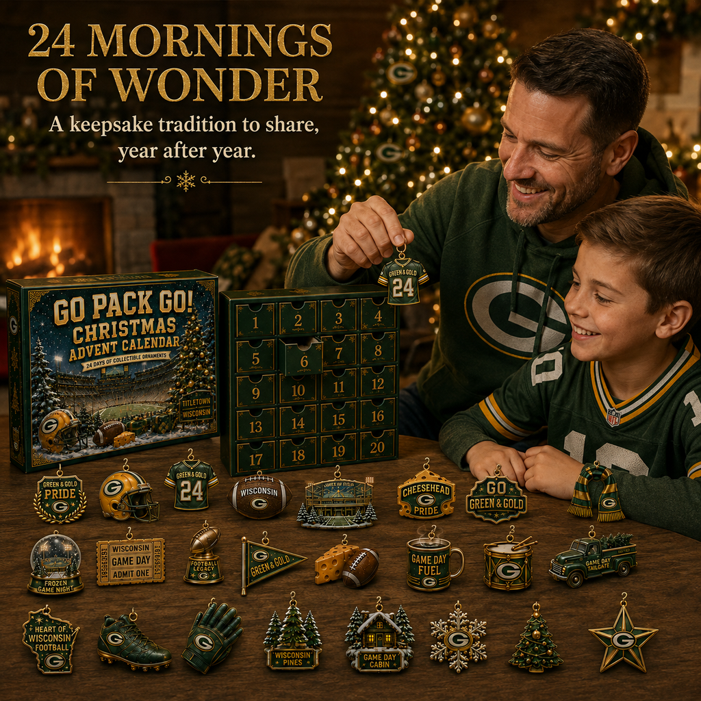 Go Pack Go! Football Christmas Advent Calendar