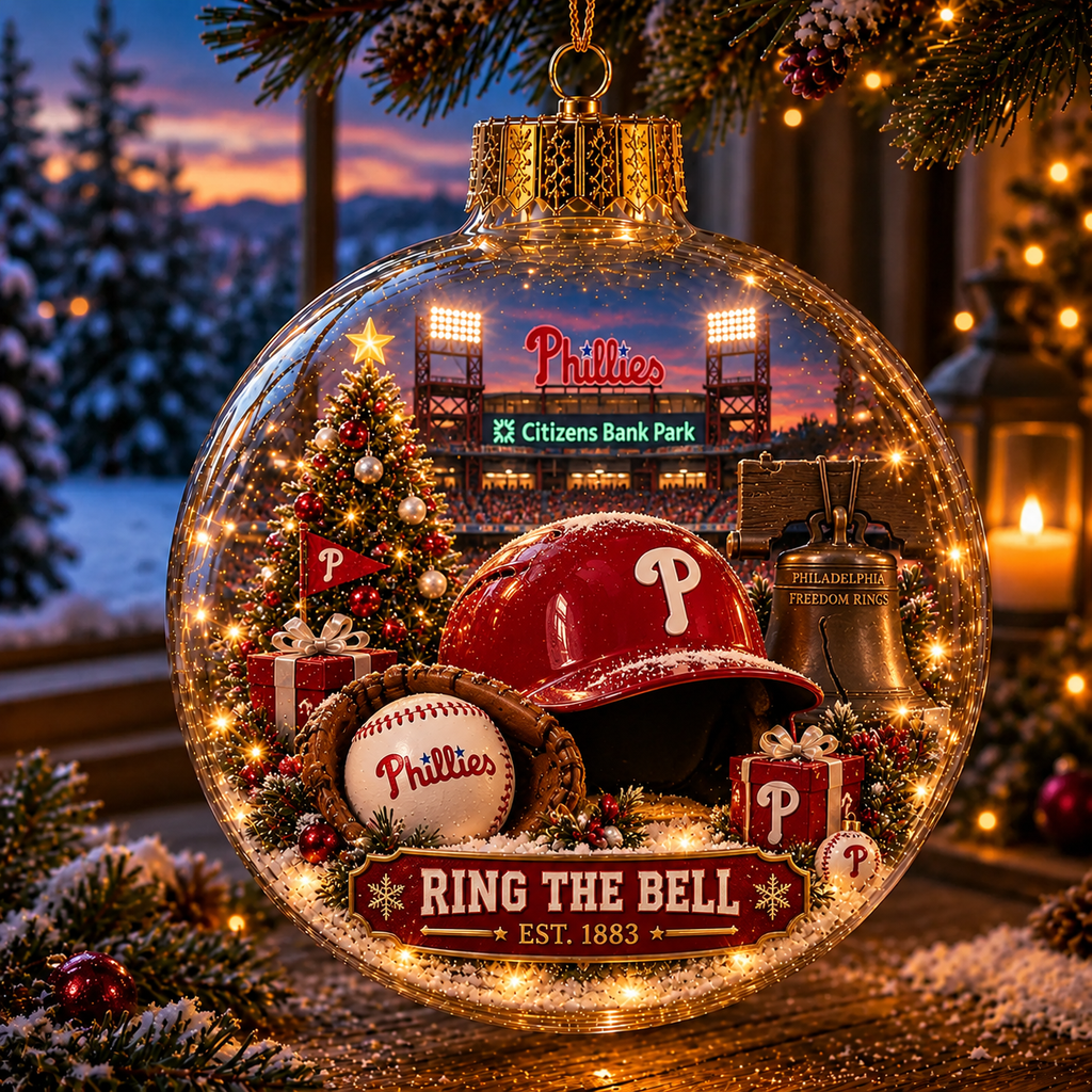 Bring the Ballpark Home — Light-Up Baseball Christmas Ornament