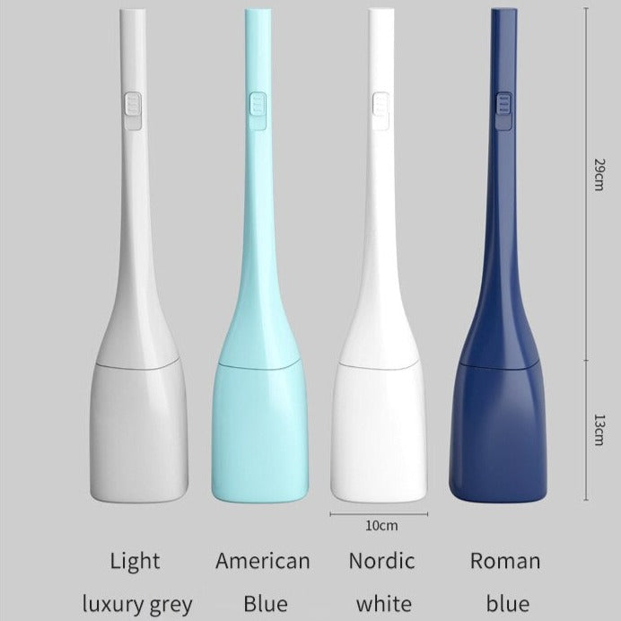 Sikunuo | Adjustable Double Head Roller Toilet Brush