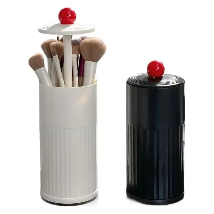 Sikunuo | Automatic Pop-Up Cylindrical Makeup Brush Organizer