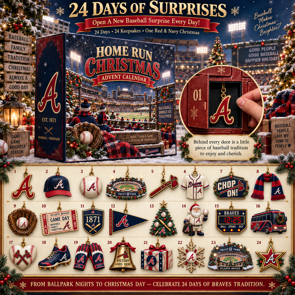 Chop On! Baseball Christmas Advent Calendar