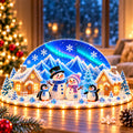 Beginner-Friendly DIY Winter Village Diamond Art Kit