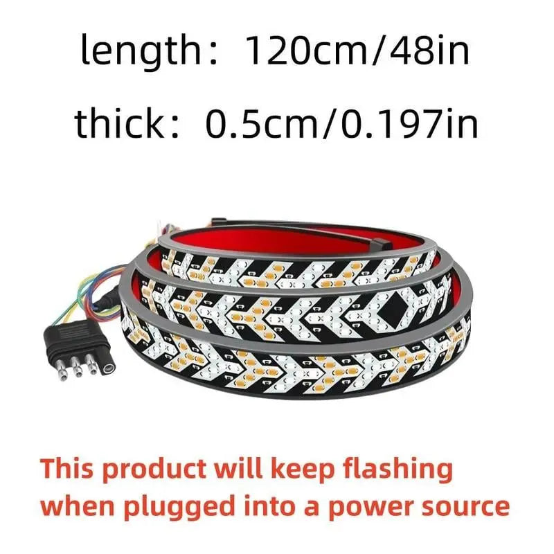Sikunuo | 48-inch two-color LED tail light strip – Bright vehicle signal light