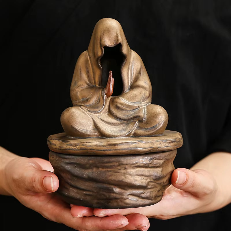Sikunuo | Silent Monk Backflow Ceramic Incense Burner