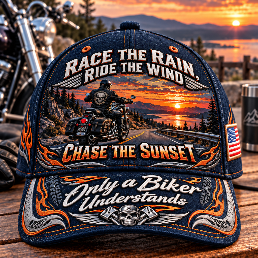 Only a Biker Understands – Vintage Motorcycle Baseball Cap