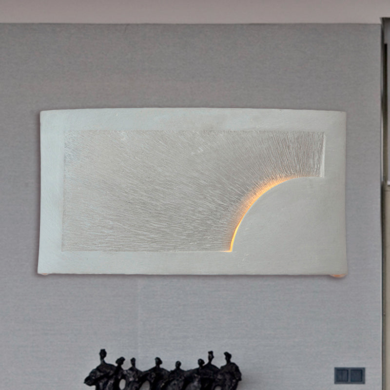 Sikunuo | Cement Bowl/Cylinder Shade Wall Lighting Modern Style 1 Light Bathroom Wall Light Fixture in Gray