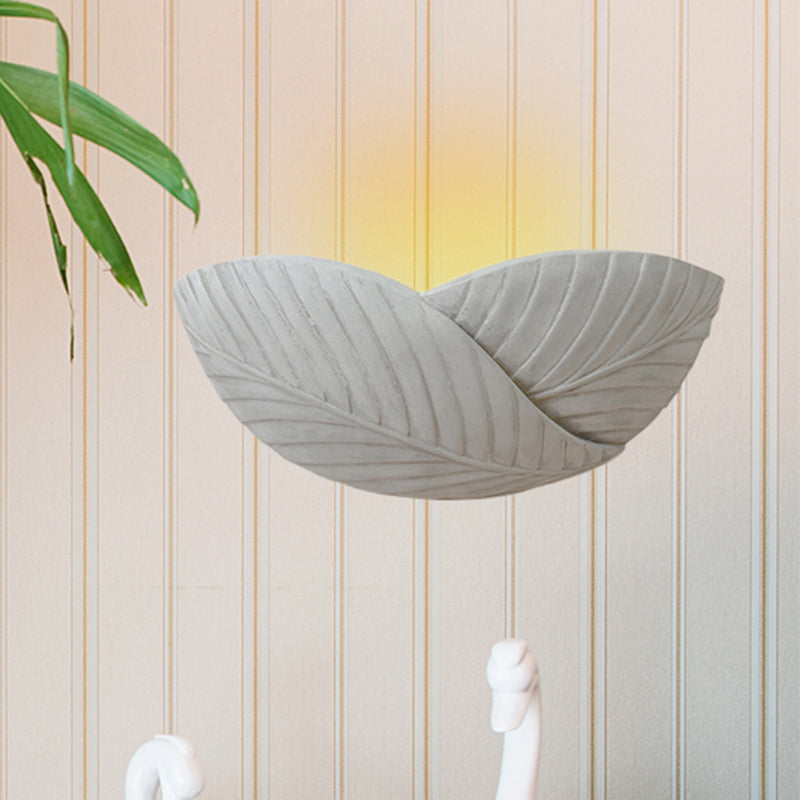 Sikunuo | Cement Bowl/Cylinder Shade Wall Lighting Modern Style 1 Light Bathroom Wall Light Fixture in Gray