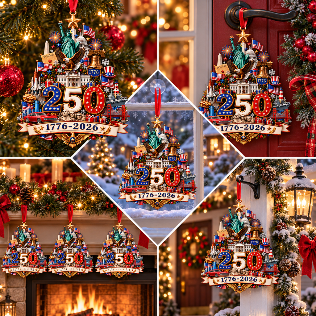2026 250th Anniversary Christmas Ornament