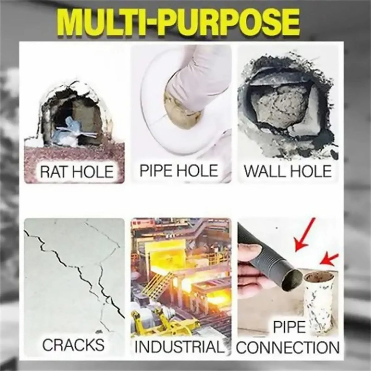 Sikunuo | Wall Hole Repair Sealing Glue Mud