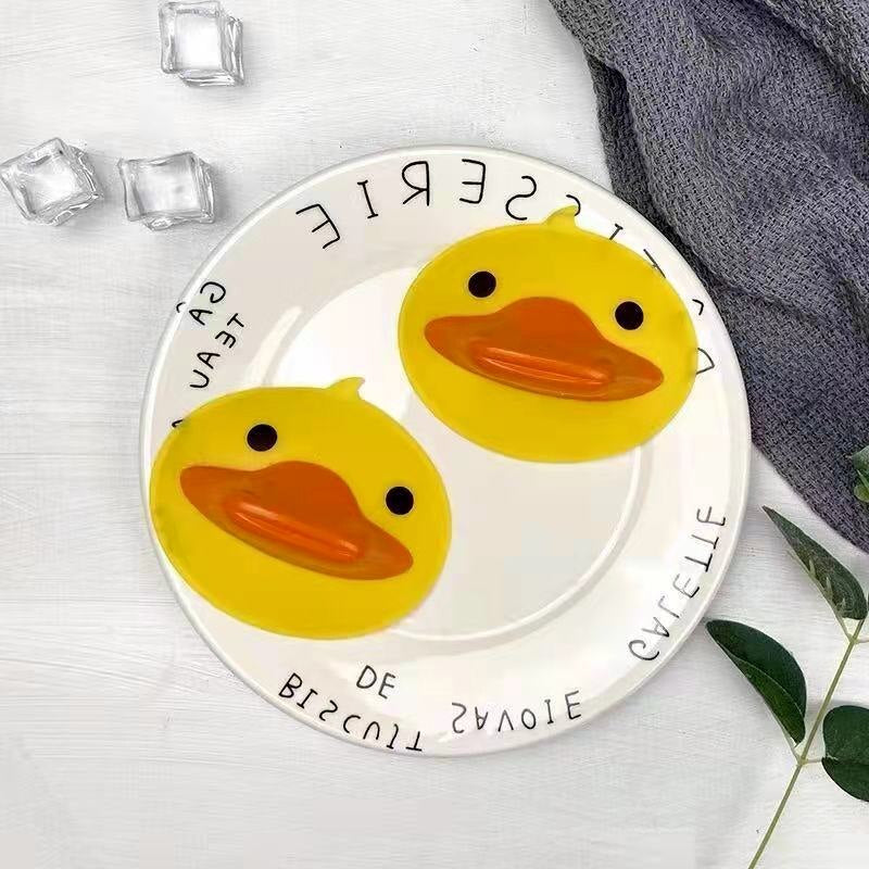 Sikunuo | 2Pcs Yellow Duck Potholder