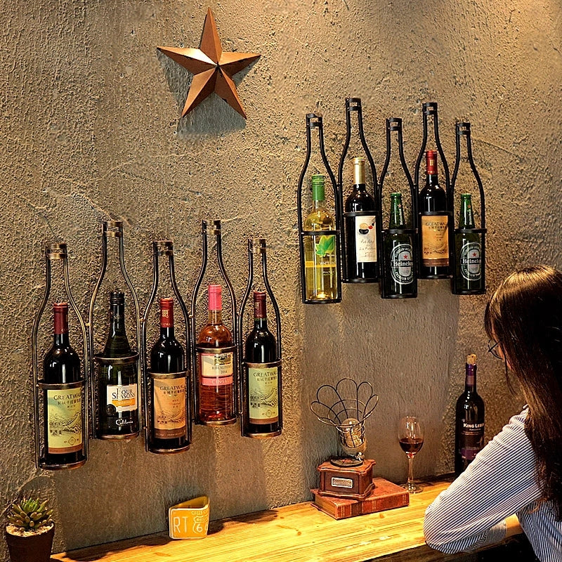 Sikunuo | Iron Hang Wine Rack