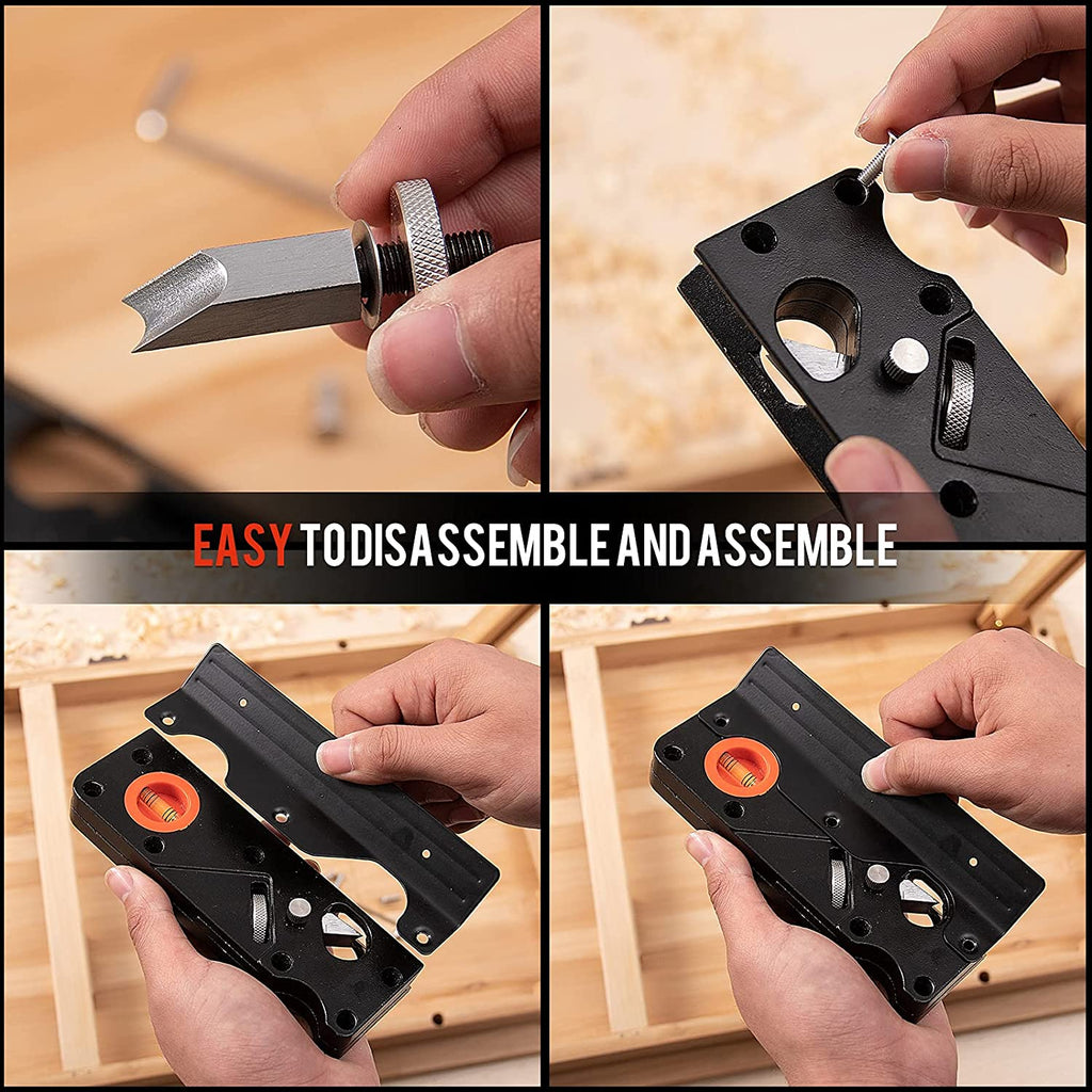 Sikunuo | Chamfer Plane - Woodworking Edge Corner Flattening Tool