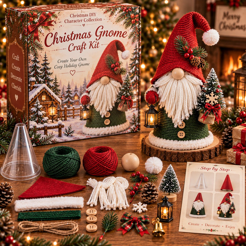 Christmas Cone Doll DIY Craft Kit