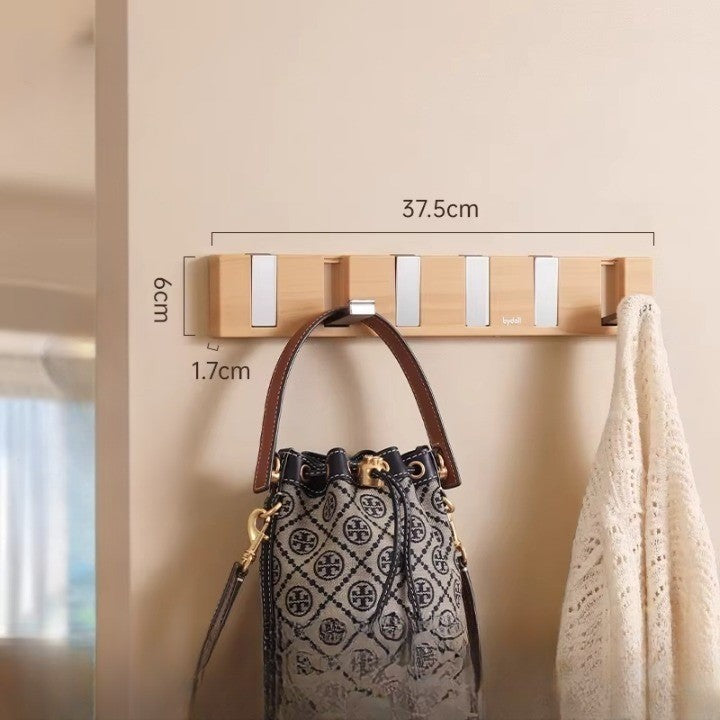 Sikunuo | Pull & Hang Minimalist Wooden Wall Hanger