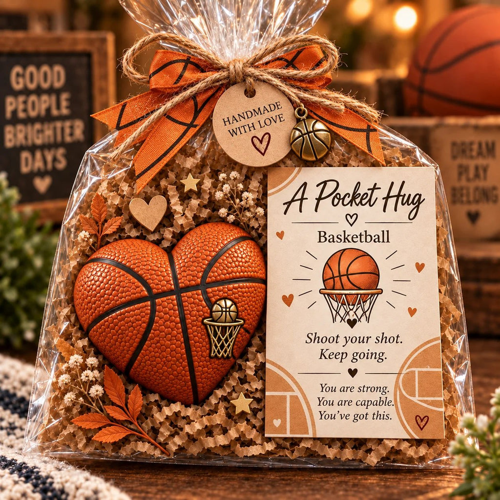 Sports Pocket Hug – Inspirational Keepsake Gift for Athletes & Sports Lovers