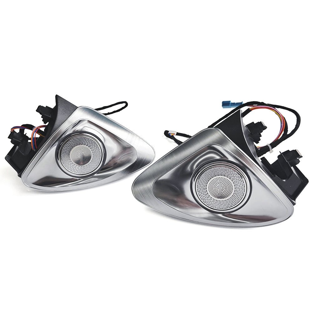 Sikunuo 4D Rotating LED Ambient Tweeter Speakers for Model Y Juniper / Model 3 Highland