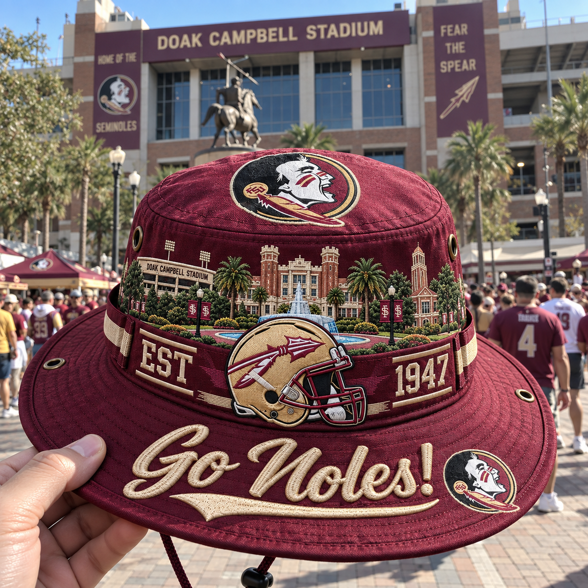 Go Noles Boonie Hat