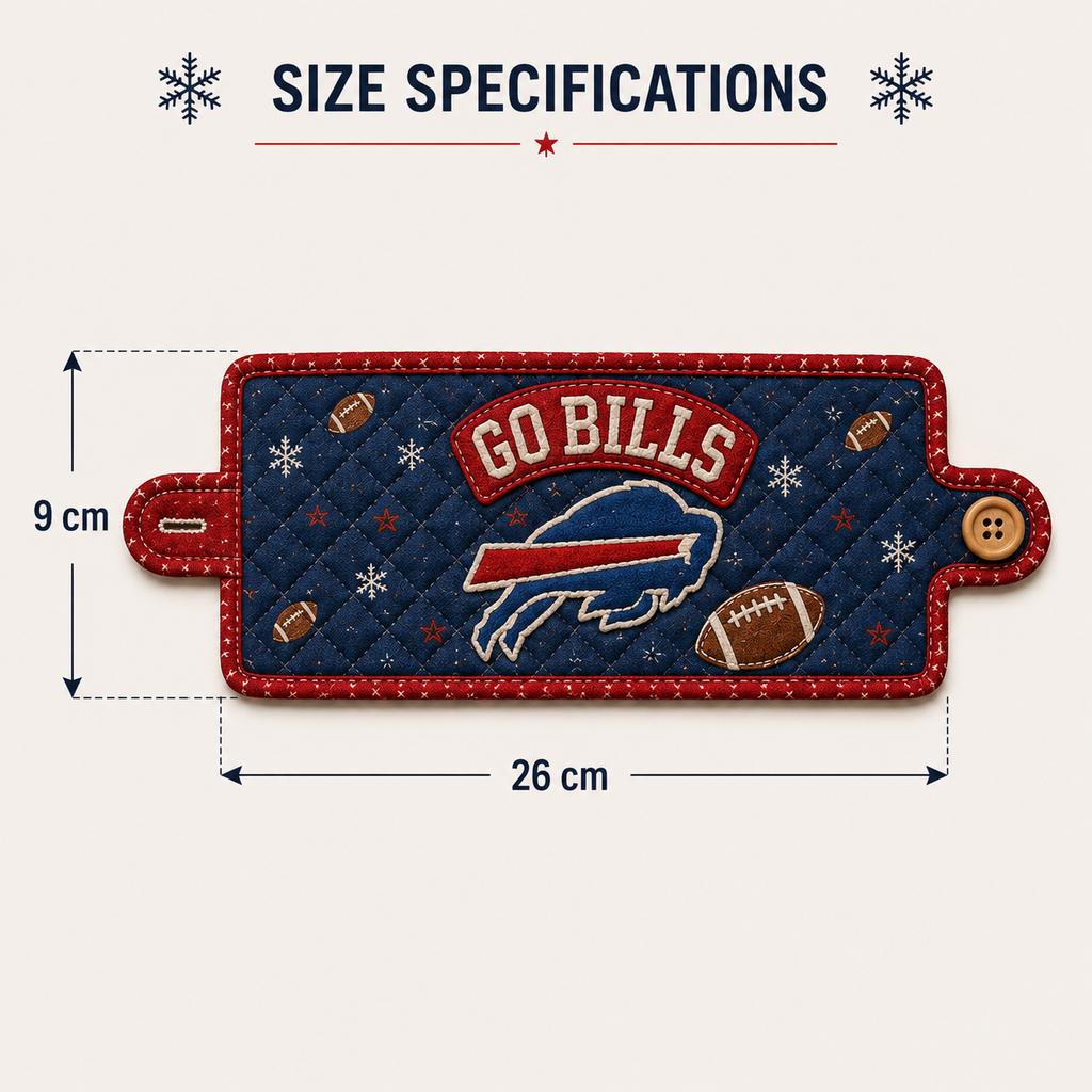 GO BILLS — Quilted Mug Cozy Sewing Kit