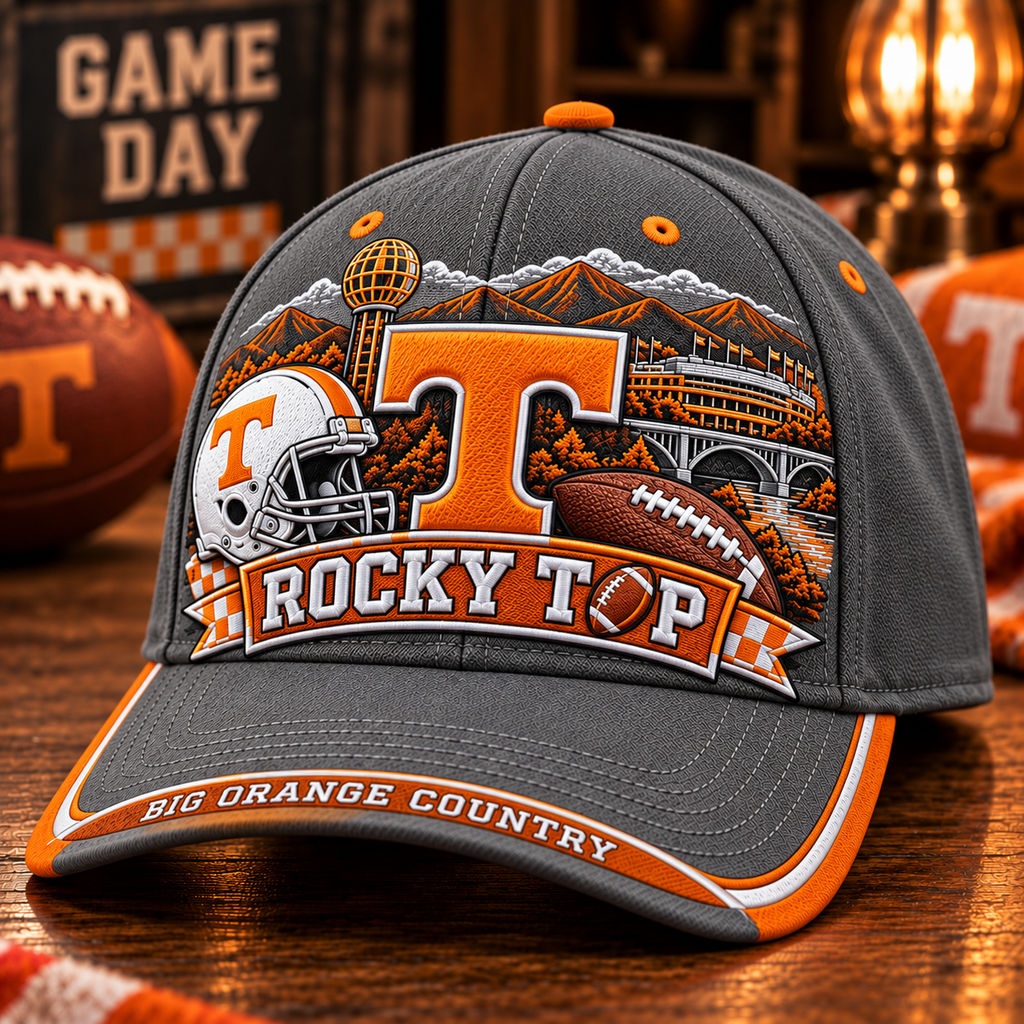 Vols Orange Football Fan Cap